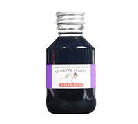 Jacques Herbin 17077T - Writing ink bottle - 100ml - Fountain pens - roller pens - Violette pensée colour - Calligraphy - Writing - Drawing - Painting