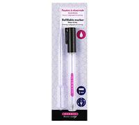 Jacques Herbin 23703T - A double-ended 3 mm empty reservoir felt-tip pen for drawing and caligraphy