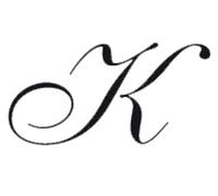 Jacques Herbin 40111T - A Round Seal with Varnished Wooden Handle - Copperplate - The Letter K - Manufactured in France - Creative Art Tool - Wax Stamp