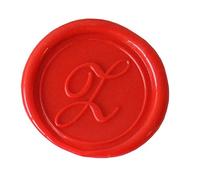 Jacques Herbin 40326T - A brass seal with varnished wooden handle - Modern English - The Letter Z - Manufactured in France - Creative Art Tool - Wax Stamp