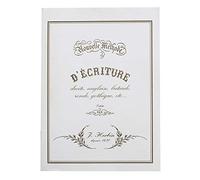 Jacques Herbin 90300T - One hand book for learning to write - calligraphy - 12 pages - 16,5cm x 22,5cm - Manufactured in France - Creative Art Accessory