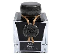 Jacques Herbin - Ref 15009JT - Ink for Fountain Pens & Rollerball Pens - Gris Orage / Stormy Grey - 50ml Bottle - '1670' Jacques Herbin Prestige Collection - Grey-Coloured Ink