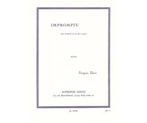 Jacques Ibert: Impromptu (Trumpet and Piano)