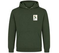 Jacques Kallis Cricket Icon Frame Men's Hoodie - Earthy Green / XL