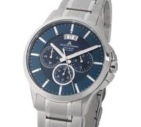 Jacques Lemans Men's Quartz Watch with Black Dial Analogue Display Quartz Stainless Steel 1 1542I