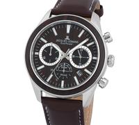 Jacques Lemans 1-2115C Eco Power Wood Mens Watch 44mm 10ATM