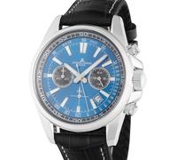 Jacques Lemans Liverpool 1-2117S - Man - 44 mm - Analogue - Quartz - Mineral Glass Blue 22 mm