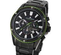 JACQUES LEMANS Men's Analog Quartz Watch with Stainless Steel Strap mid-39601