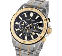 JACQUES LEMANS Men's Analog Quartz Watch with Stainless Steel Strap mid-39602