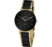 Jacques Lemans Ladies Watch Monaco Gold/Ceramic Black 42-7E