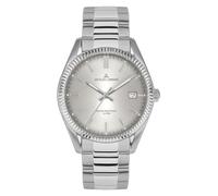 JACQUES LEMANS Derby Men's Watch Stainless Steel / Light Grey 50-3B, silver, Elegant