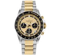 Jacques Lemans 50th Years Anniversary Limited Edition Eco Power 50-1D - Man - 42 mm - Analogue - Quartz - Sapphire Glass Gold 22 mm