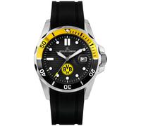 Jacques Lemans Borussia Dortmund BVB-07 - Man - 41 mm - Analogue - Quartz - Hardlex Mineral Glass Black 18 mm