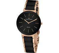 JACQUES LEMANS Classic Watch 42-8C, Black/Rose, One Size, Bracelet