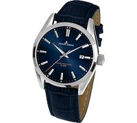 JACQUES LEMANS Men Analog Quartz Watch with Leather Strap 1-1859C