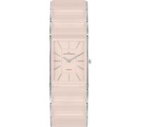 JACQUES LEMANS Dublin 1-1940P Women's Watch Ceramic 24 x 28 mm Sapphire Glass with Stainless Steel Strap
