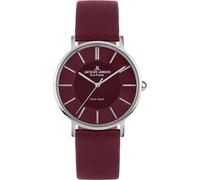 JACQUES LEMANS Eco Power Solar Burgundy Vegan Strap Unisex Watch