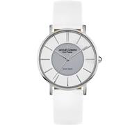 JACQUES LEMANS Eco Power Solar White Vegan Strap Unisex Watch