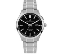 Jacques Lemans Hybromatic 1-2130E - Man - 42 mm - Analogue - Hybromatic - Mineral Glass Black 22 mm