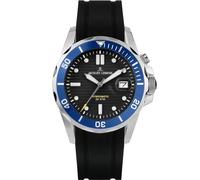 JACQUES LEMANS Hybromatic Men's Watch Black/Blue 1-2170D