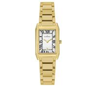 Jacques Lemans Ladies Quartz Watch Torino Rectangular Gold 1-2189.1O