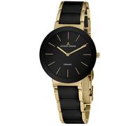 Jacques Lemans Ladies Watch Monaco Gold/Ceramic Black 42-7E