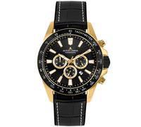 Jacques Lemans Liverpool 1-2140D - Man - 48 mm - Analogue - Quartz - Mineral Glass Black 24 mm