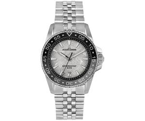 Jacques Lemans Liverpool Diver 1-2205L - Man - 41 mm - Quartz - Mineral Glass Silver 22 mm