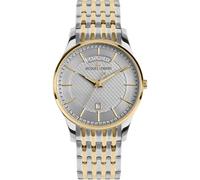 JACQUES LEMANS London Men's Quartz Watch Bicolour 1-2193J, silver, Modern