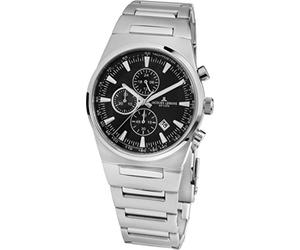 JACQUES LEMANS Manchester 1-1738A Women's Watch Metal Strap Solid Stainless Steel Chronograph