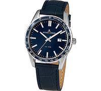 JACQUES LEMANS Men Analog Quartz Watch with Leather Strap 1-2022D