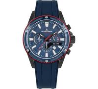 JACQUES LEMANS Men's Quartz Analog Watch with Stainless Steel Strap mid-39595, Blue