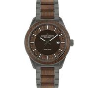 Jacques Lemans Men's Analogous Solar Plant Watch with Stainless Steel Strap 1-2116I