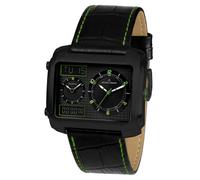 Jacques Lemans Men's Watch AnaDigi Black/Green 1-1708D