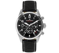 Jacques Lemans Men's Watch Chronograph Barcelona Black Chrono 42-2A