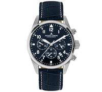 Jacques Lemans Men's Watch Chronograph Barcelona Blue Chrono 42-2B
