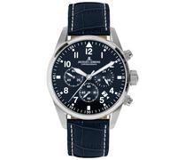Jacques Lemans Men's Watch Chronograph Barcelona Blue Chrono 42-2B