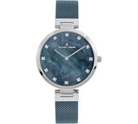 JACQUES LEMANS Women's Analog Quartz Watch with Stainless Steel Strap mid-39641