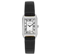 Jacques Lemans Women's Quartz Watch Torino Rectangular Black 1-2189.1N