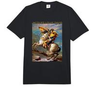 Jacques-Louis David - Napoleon Crossing The Alps Comfort Colors Adult Heavyweight T-Shirt