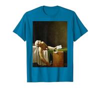 Jacques-Louis Davids The Death of Marat T-Shirt, Men, Sapphire Blue, 3X-Large