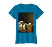 Jacques-Louis Davids The Death of Marat T-Shirt, Women, Sapphire Blue, Medium