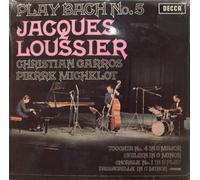 Jacques Loussier , Christian Garros , Pierre Michelot - Jacques Loussier , Christian Garros , Pierre Michelot - Play Bach No. 5 - Decca - SKL.5037, Decca - SKL 5037