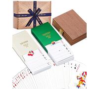Jacques of London Luxury Playing Cards in Mahogany Wood Case | Multipack
