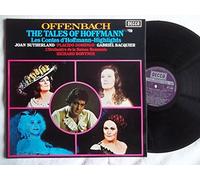 Jacques Offenbach o Joan Sutherland o Placido Domingo o Gabriel Bacquier o L'Orchestre De La Suisse Romande o Richard Bonynge - SET 569 Offenbach Tales of Hoffmann Suisse Romande Bonynge vinyl LP