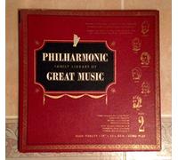 Jacques Offenbach - VARIOUS ARTISTS - PHILHARMONIC FAMILY LIBRARY OF GREAT MUSIC (ALBUM 2) 2XLP BOX SET [15400]