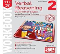 Jacqui Turner 11+ Verbal Reasoning Year 4/5 GL & Other Styles Workbook 2 Paperback Jacqui Turner Multicolor