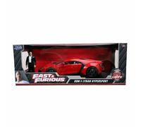 Jada 1:18 Diecast Fast and Furious Doms 2014 Lykan Hypersport & Figure - 31140