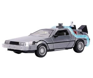 JADA 1/24 BACK TO THE FUTURE PART II DELOREAN TIME MACHINE WITH WORKING LIGHTS