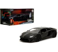 Jada 1:24 Fast & Furious Shaw's Lamborghini Aventador - Black 36152..